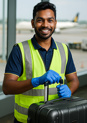 baggage handler baggage handler